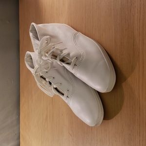 Tennis shoes/booties, Keds, white, size 10